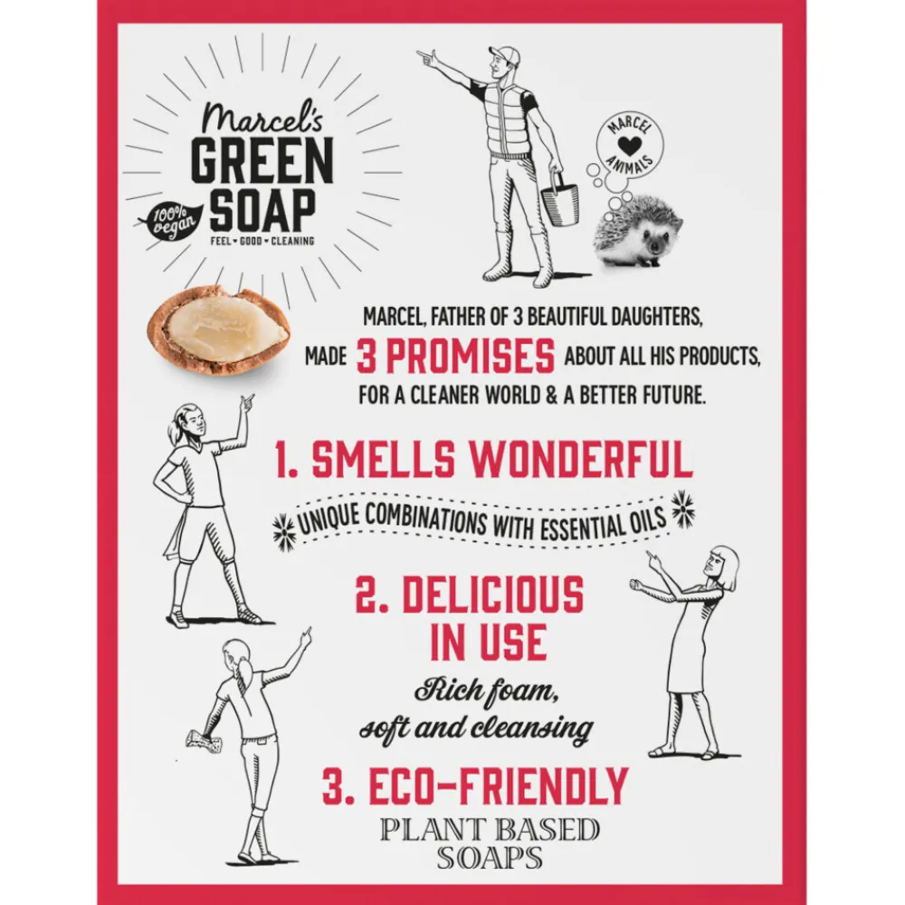 Marcel's Green Soap Shampoobar Argan & Oudh 90 gr^Marcels Green Soap Hot