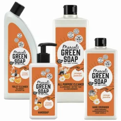 Discount Marcel's Green Soap Sinaasappel & Jasmijn Schoonmaak Pakket Keukenartikelen|Allesreiniger