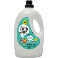 Marcel's Green Soap Vloeibaar Wasmiddel Perzik & Jasmijn 69 Wasbeurten 3 liter^Marcels Green Soap Online