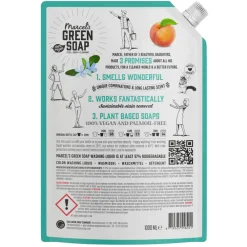 Discount Marcel's Green Soap Wasmiddel Kleur Navul Perzik & Jasmijn 23 Wasbeurten 1 liter Wasmiddel
