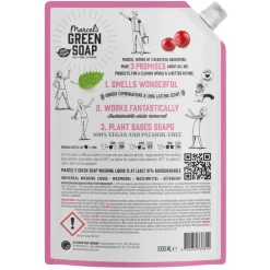 Marcel's Green Soap Wasmiddel Navul Patchouli & Cranberry 23 Wasbeurten 1 liter^Marcels Green Soap Discount