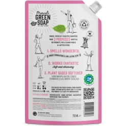 Wasverzachter<Marcels Green Soap Marcel's Green Soap Wasverzachter Patchouli & Cranberry Navulling 750 ml