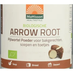 Arrow Root Poeder Bio 190 gr^Mattisson