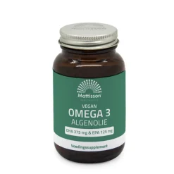 Hot HelathStyle Vegan Omega 3 Algenolie 375 DHA 125 EPA 60 vegacapsules Speciale Bestanddelen