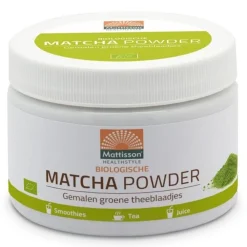 Superfoods<Mattisson Matcha Poeder 125 gr