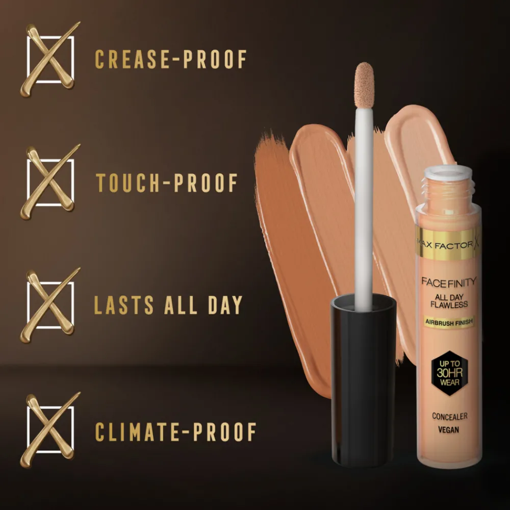 Facefinity All Day Flawless Concealer 030 Light to Medium 10 ml^Max Factor New