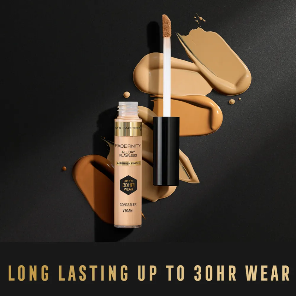 Concealer<Max Factor Facefinity All Day Flawless Concealer 080 Deep 10 ml