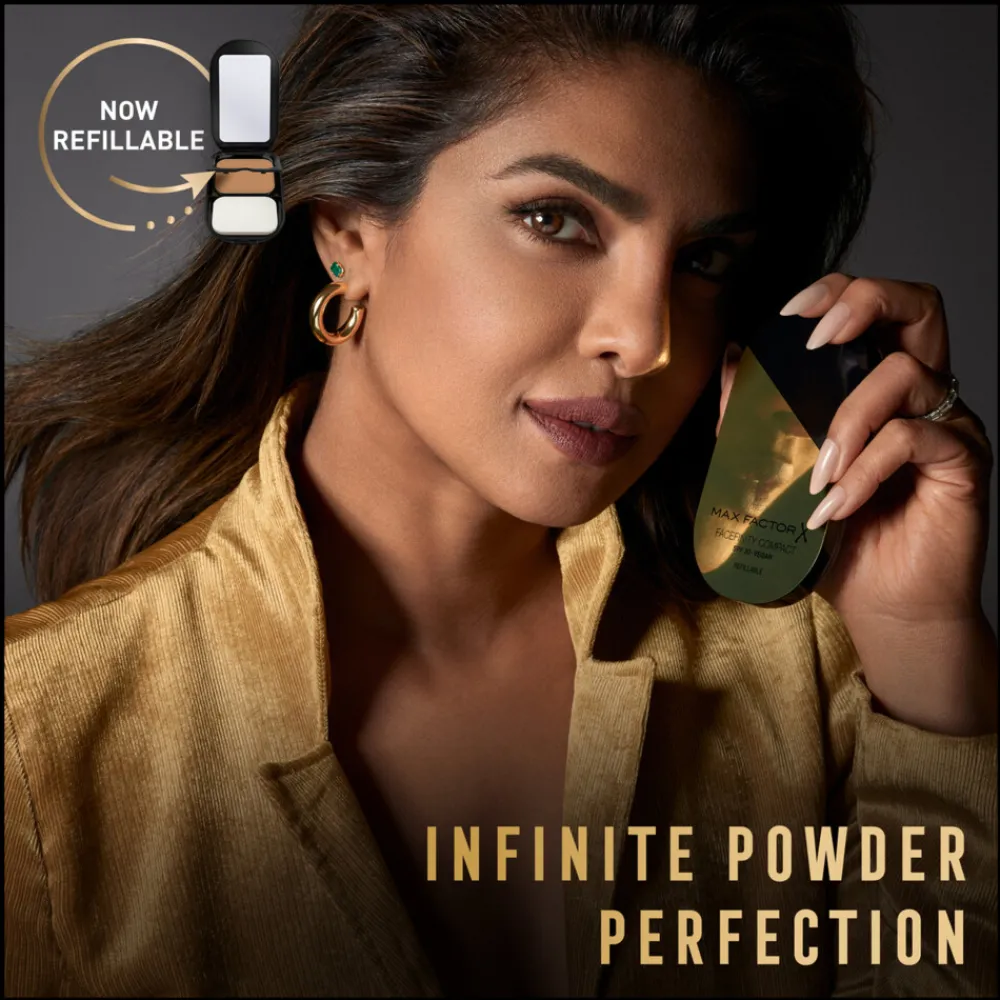 Foundation<Max Factor Facefinity Compacte Poeder Foundation Toffee 008 10 gr