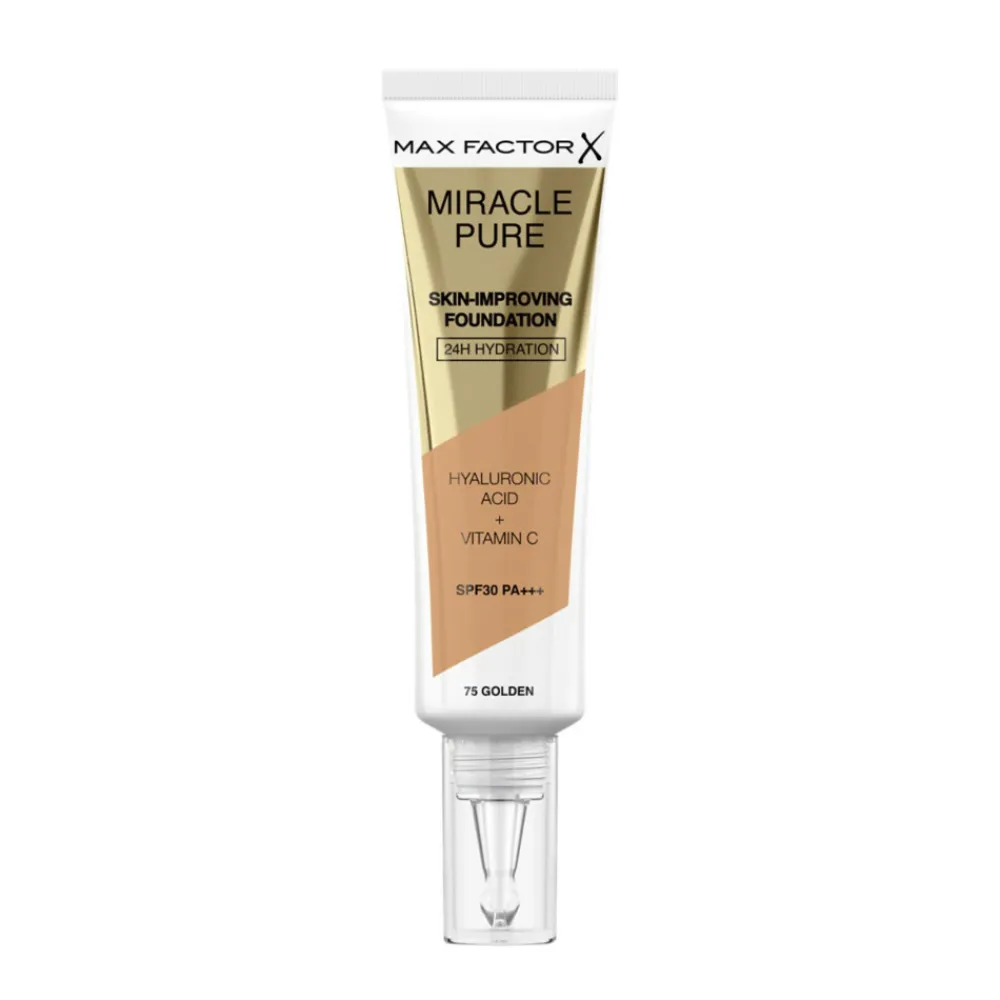 Miracle Pure Foundation 075 Golden 30 ml^Max Factor Discount