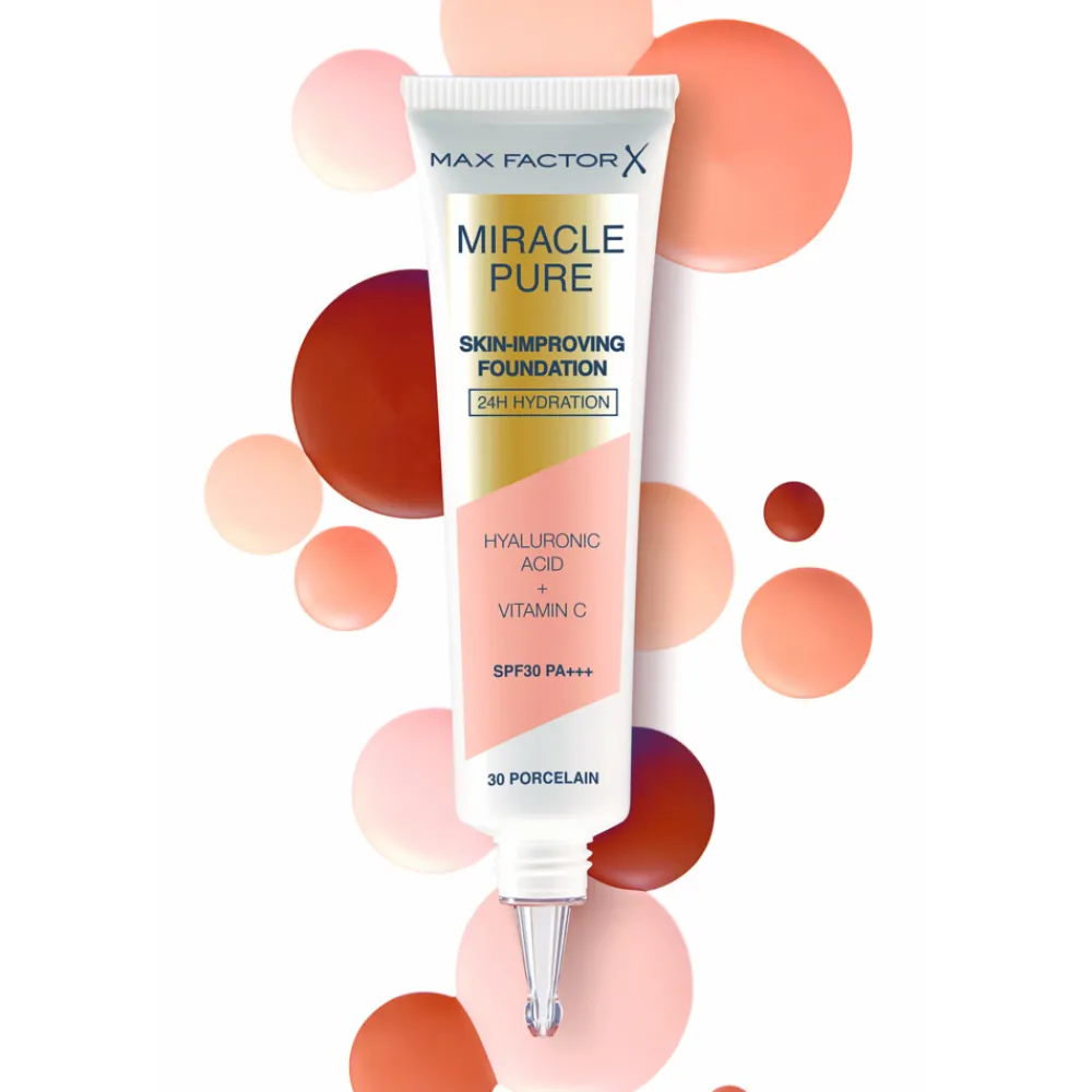 Foundation<Max Factor Miracle Pure Foundation 070 Warm Sand 30 ml