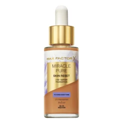 Foundation<Max Factor Miracle Pure 2in1 Skin Reset Serum Foundation Medium 30 ml