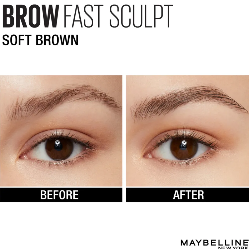 Brow Fast Sculpt Wenkbrauwgel 02 Soft Brown 6 ml^Maybelline Clearance