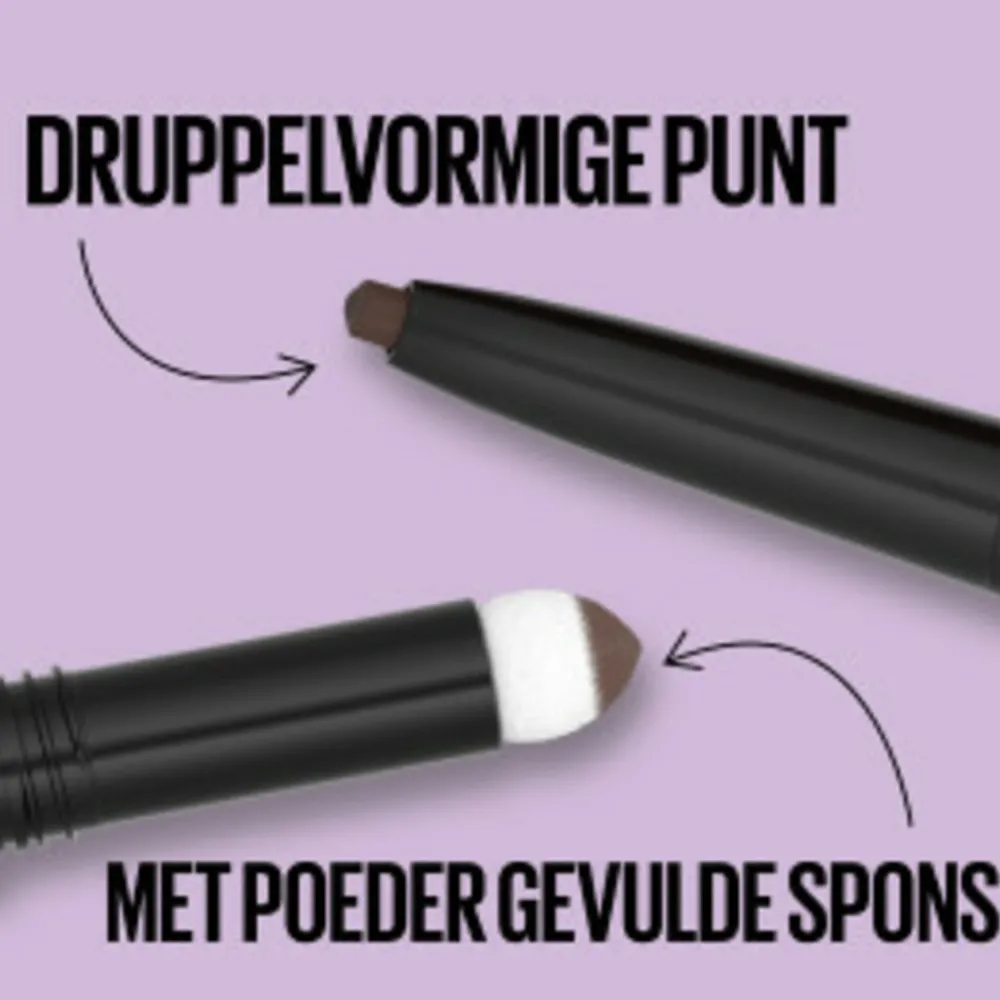Brow Satin Duo Wenkbrauwpotlood en Poeder 00 Light Blonde^Maybelline