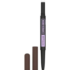Brow Satin Duo Wenkbrauwpotlood en Poeder 04 Dark Brown^Maybelline