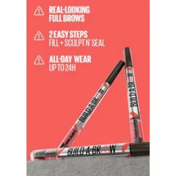 Build-A-Brow Wenkbrauwpotlood en Gel 262 Black Brown^Maybelline New