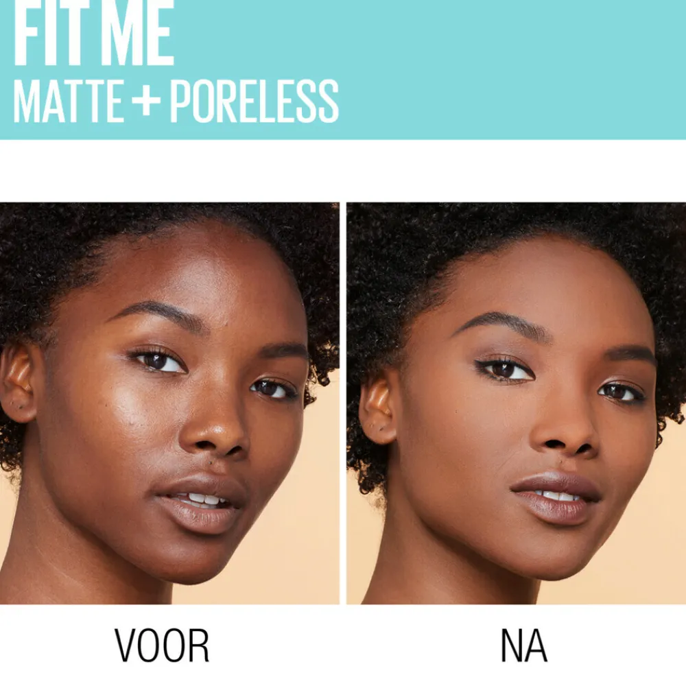 Foundation<Maybelline Fit Me Matte + Poreless Foundation 362 Deep Golden