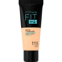 Best Fit Me Matte + Poreless Foundation 115 Ivory Foundation