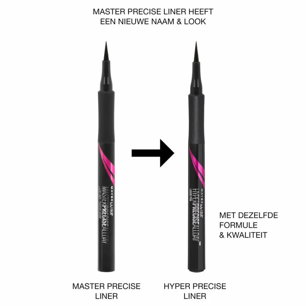 Eyeliner<Maybelline Hyper Precise All Day Liquid Eyeliner 01 Black
