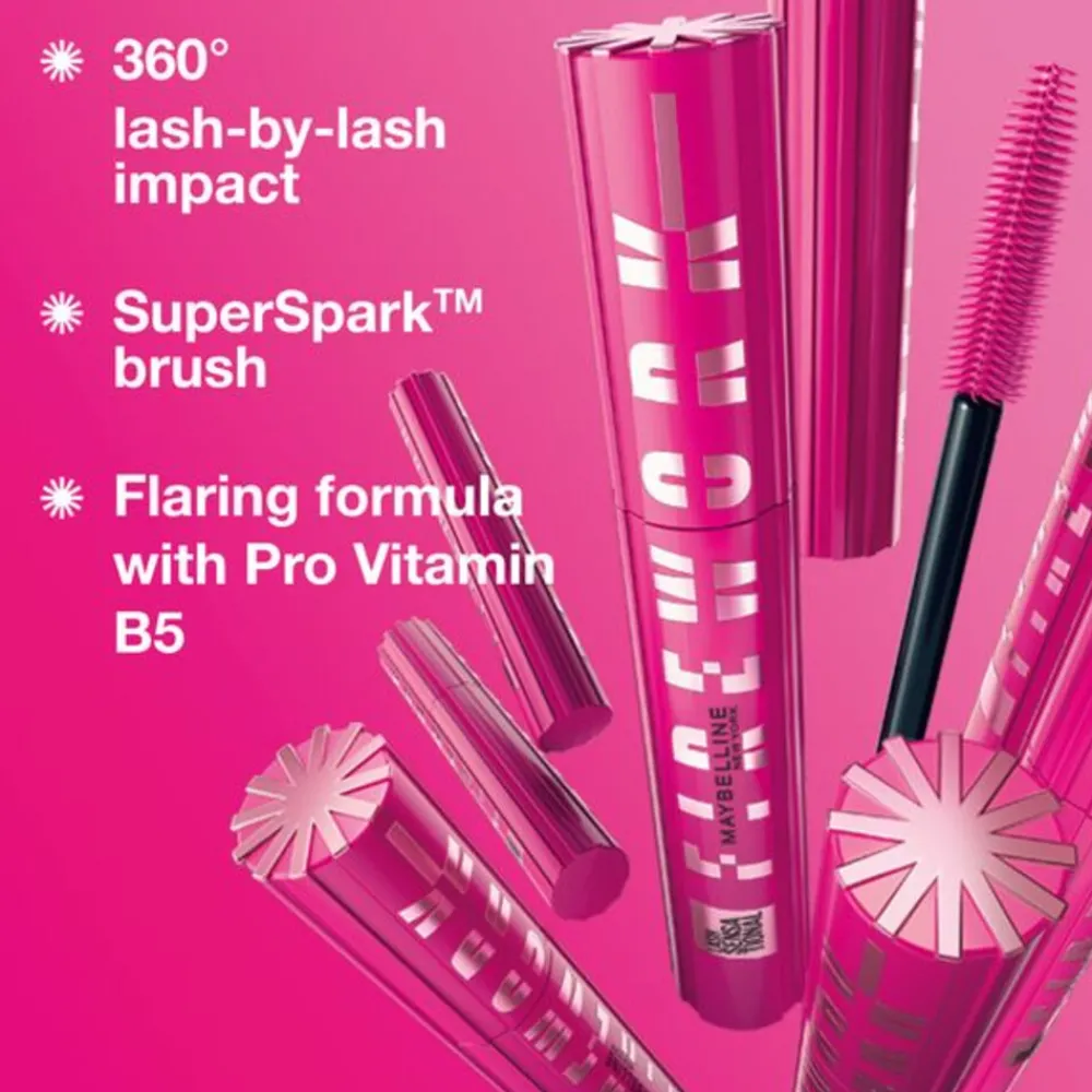 Lash Sensational Firework Mascara Black Waterproof 10 ml Mascara