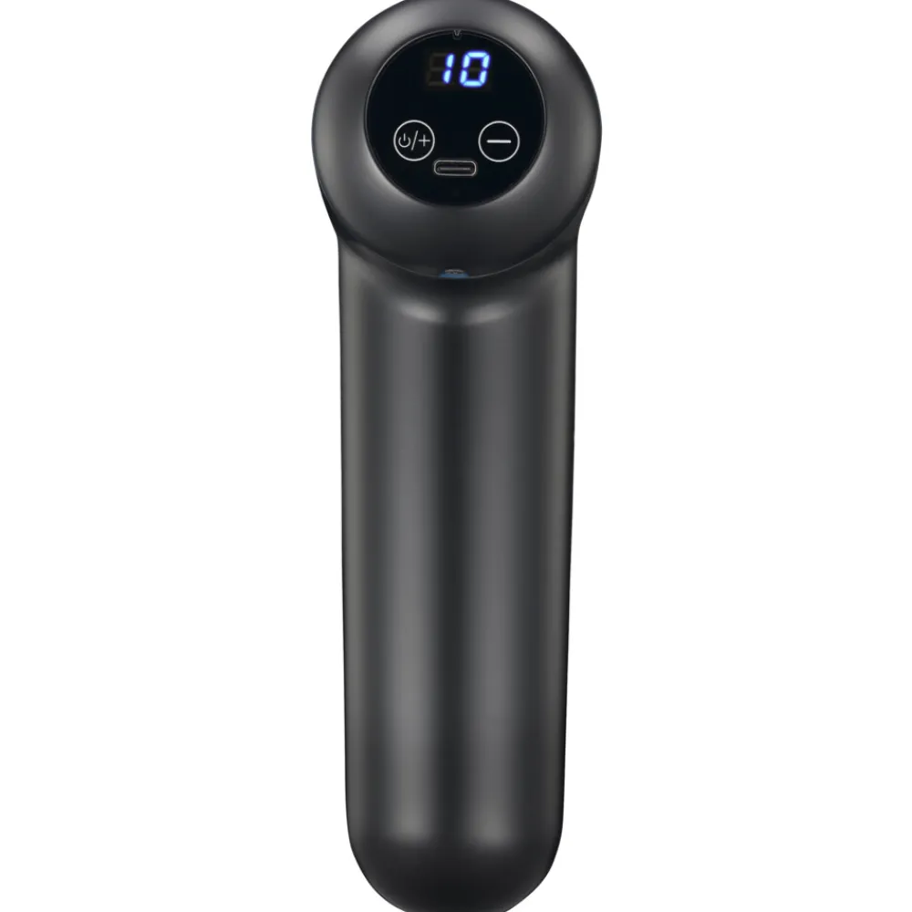 Massagegun Oplaadbaar Zwart met LED-display^Melissa Best