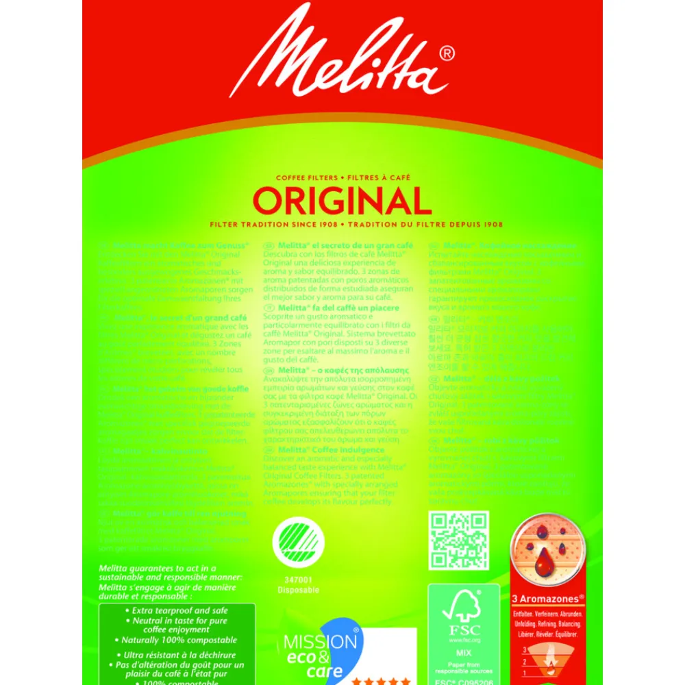 Filters 102 Bruin 80 stuks^Melitta Sale