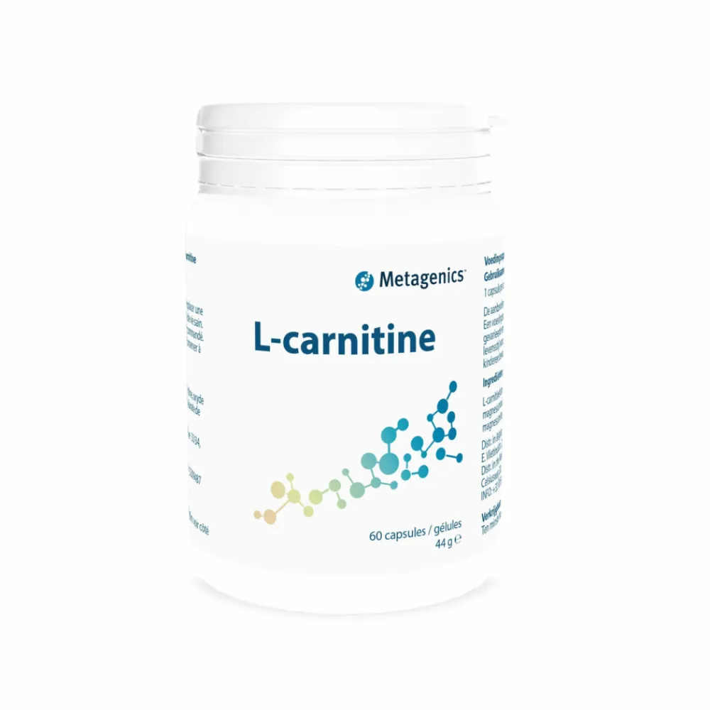 Speciale Bestanddelen<Metagenics L Carnitine 60 capsules