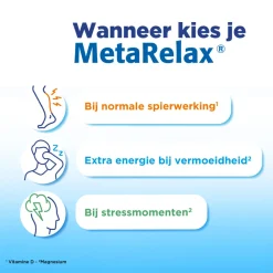 Online MetaRelax 180 tabletten Spieren En Gewrichten|Rustgevend & Slapen