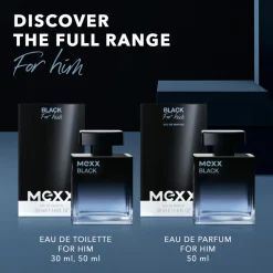 Black for Men Eau De Parfum 50 ml^Mexx Sale