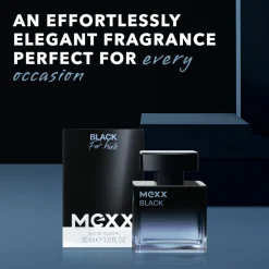 Black for Men Eau de Toilette 30 ml^Mexx Clearance