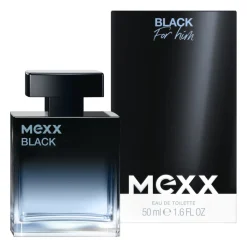 Black for Men Eau de Toilette 50 ml^Mexx Clearance