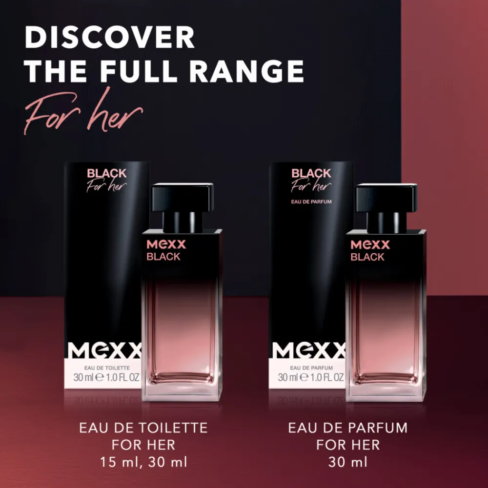 Parfum|Voor Haar<Mexx Black for Woman Eau de Toilette 15 ml