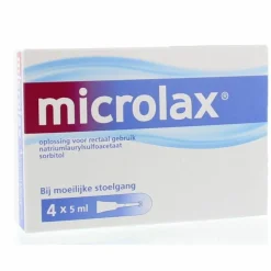 Oplossing Voor Rectaal Gebruik 4 stuks^Microlax Clearance