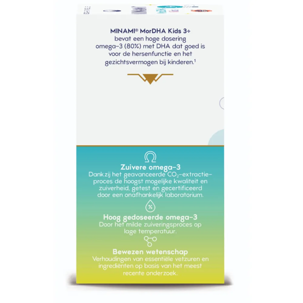New MorDHA Kids 60 softgels Vitaminen & Supplementen|Voor Vrouw Of Man