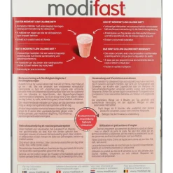 Intensive Milkshake Aardbei 8 x 55 gr^Modifast Hot