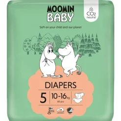 Luiers<Moomin Ecologische Luiers Maat 5 Maxi Plus 40 stuks