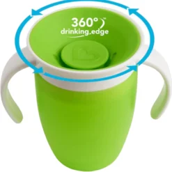 Sale Miracle Trainer Oefenbeker Groen 207 ml Servies & Drinkbekers