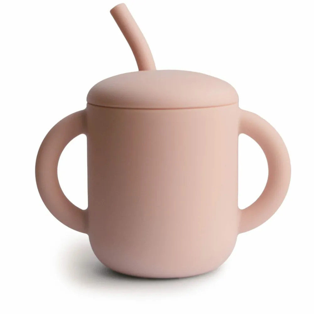 Clearance Drinkbeker met Rietje Blush Servies & Drinkbekers