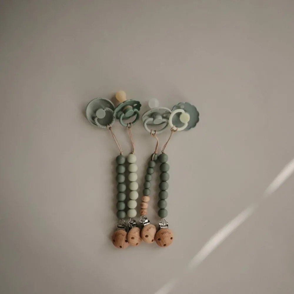 Flessen & Spenen<Mushie Speenkoord Dried Thyme