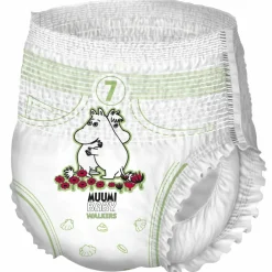Luiers<Muumi baby Ecologische Luierbroekjes Maat 7 16-26kg 34 stuks