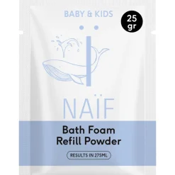Bad & Douche|Shampoo<Naif Baby & Kids Badschuim Navulpoeder 25 gr