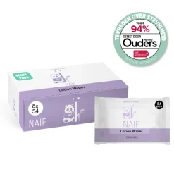 Babydoekjes<Naif Baby & Kids Lotion Billendoekjes Plasticvrij 8x54 = 432 stuks