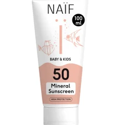 Outlet Baby & Kids Minerale Zonnebrandcréme SPF 50 100 ml Lichaamsverzorging|Zonnebrand
