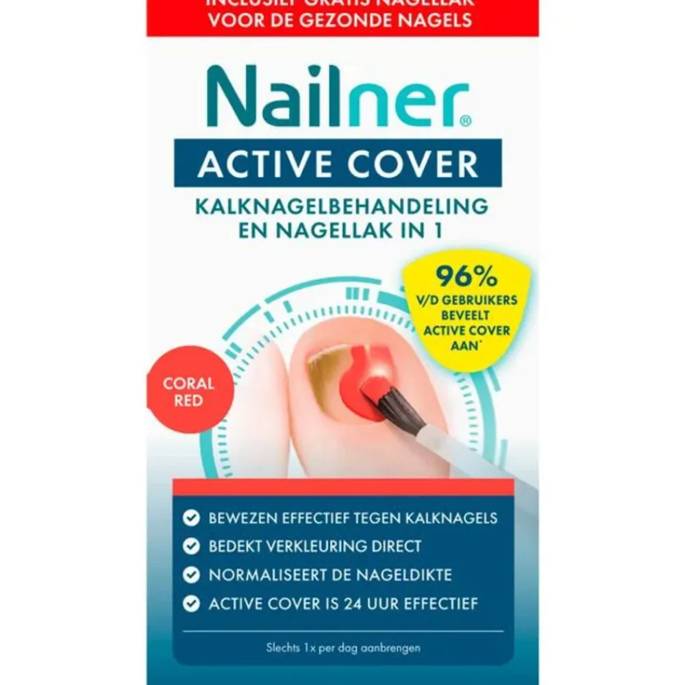 Active Red 30 ml + 8 ml^Nailner Hot