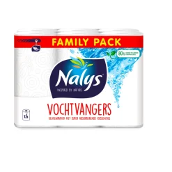 Keukenpapier<Nalys Keukenpapier in 80% Recycled Folie 6 stuks