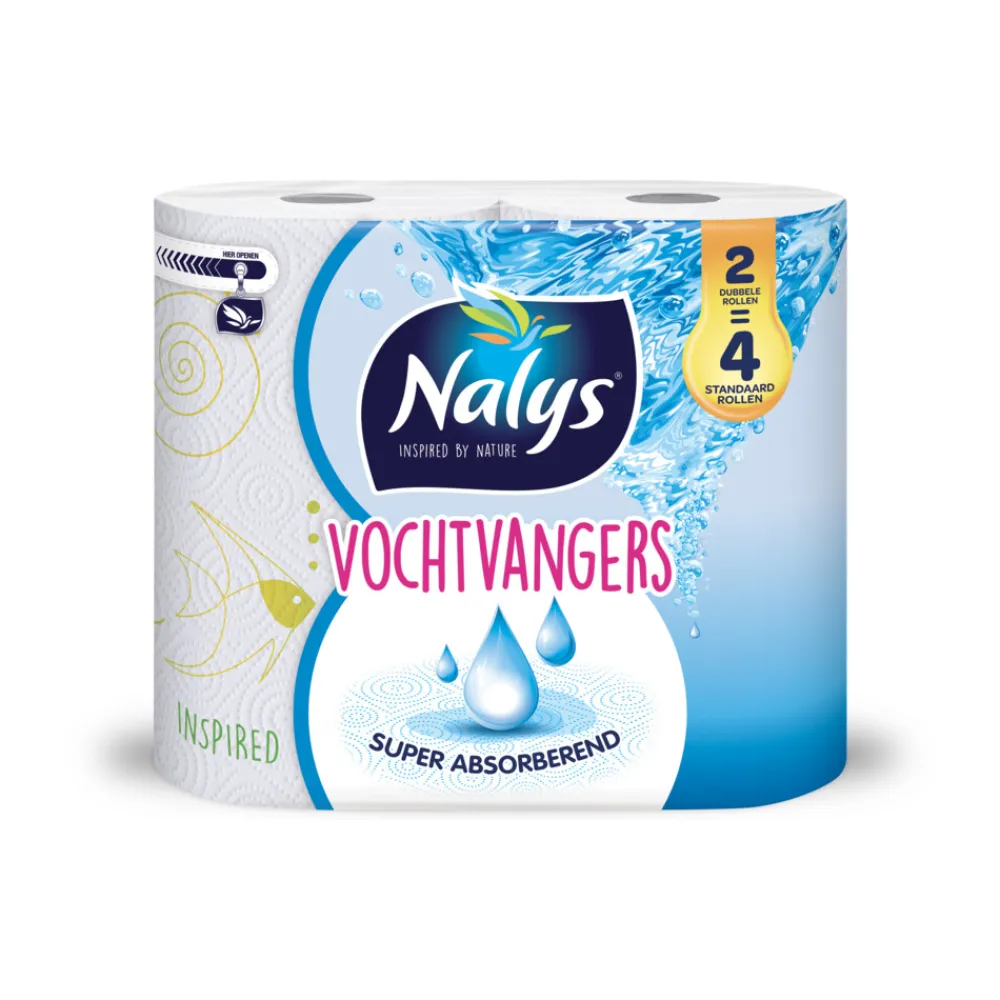 Keukenpapier Vochtvangers 2 stuks^Nalys Clearance