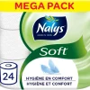 Toiletpapier|Toiletartikelen<Nalys Soft Hybride Toiletpapier in 80% Recycled Folie 2-laags 24 stuks