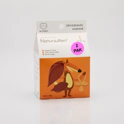 Fopspenen Vlinder Anatomisch Large 2 stuks^Natursutten Best