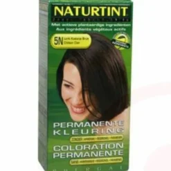 Haarkleuring<Naturtint Permanente Haarkleuring 5N Licht Kastanjebruin