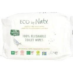 Babydoekjes<Naty Billendoekjes Doorspoelbaar 42 stuks