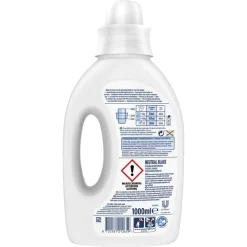 Wasmiddel<Neutral Vloeibaar Wasmiddel Zwart 20 Wasbeurten 1 liter